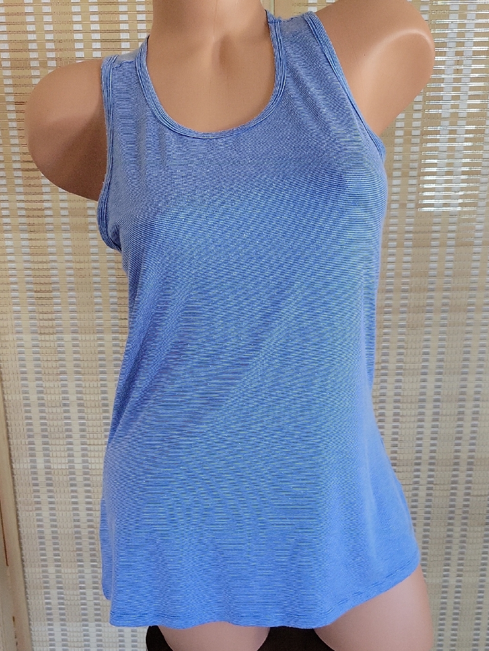 Avia Blue Racerback Tank Top